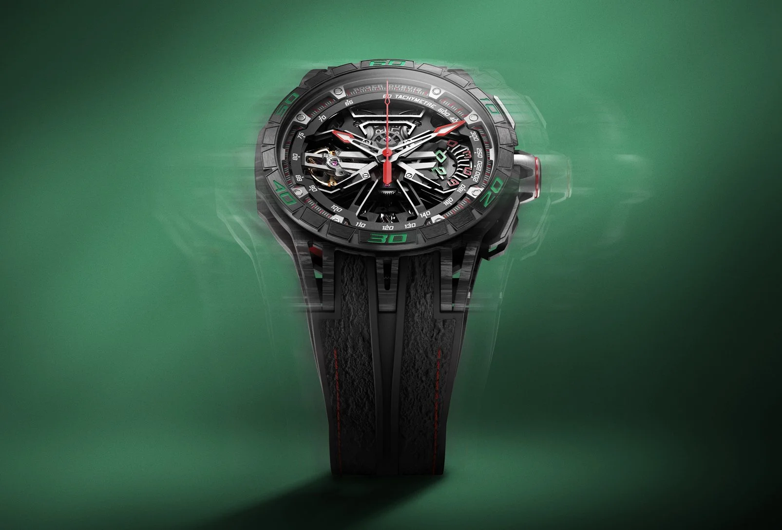 Introducing: Roger Dubuis Excalibur Spider Pirelli Flyback